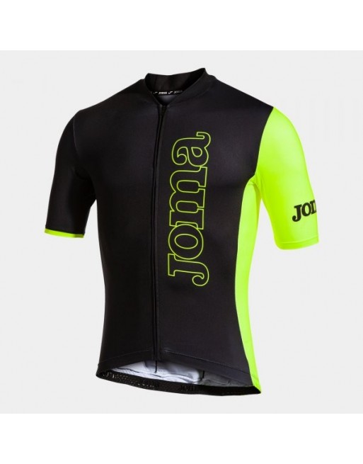 CRONO CYCLING JERSEY BLACK FLUOR YELLOW