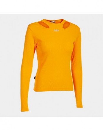 DAPHNE LONG SLEEVE T-SHIRT ORANGE