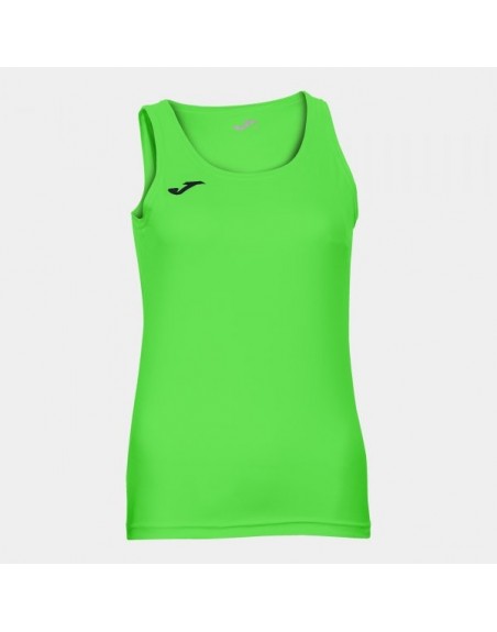 DIANA SLEEVELESS WOMEN SHIRT GREEN FLUOR