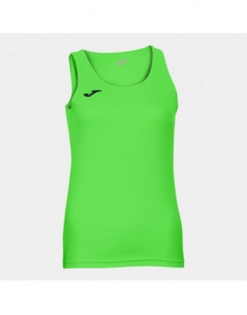 DIANA SLEEVELESS WOMEN SHIRT GREEN FLUOR