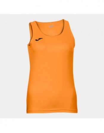 DIANA SLEEVELESS WOMEN SHIRT ORANGE FLUOR