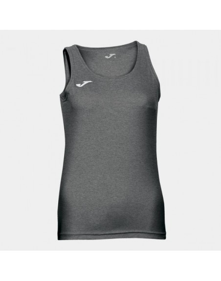 DIANA SLEEVELESS WOMEN SHIRT DARK MELANGE
