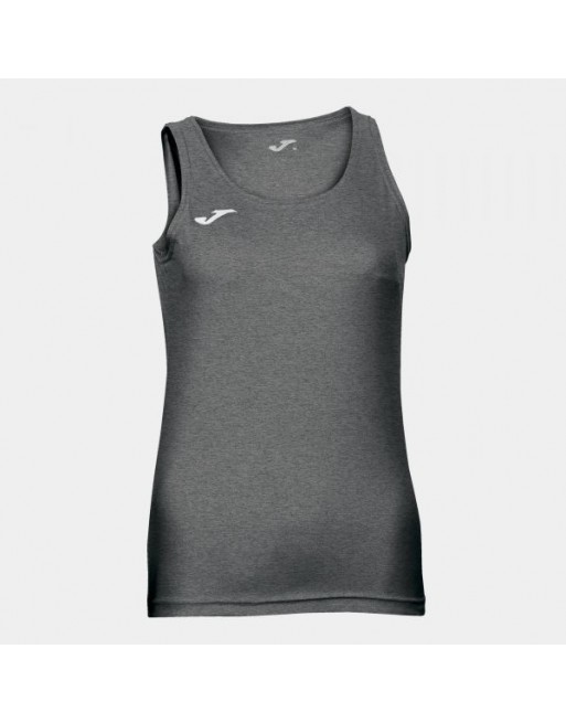 DIANA SLEEVELESS WOMEN SHIRT DARK MELANGE