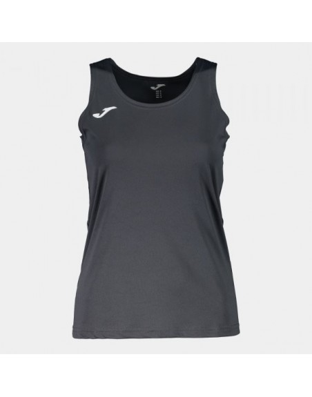 DIANA SLEEVELESS SHIRT ANTHRACITE