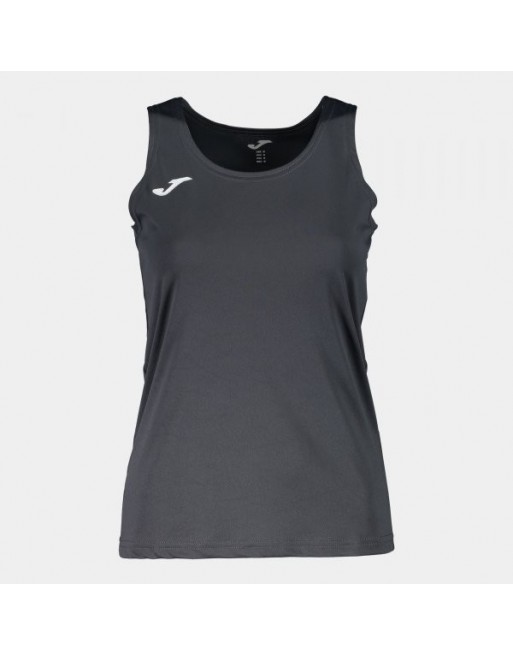 DIANA SLEEVELESS SHIRT ANTHRACITE