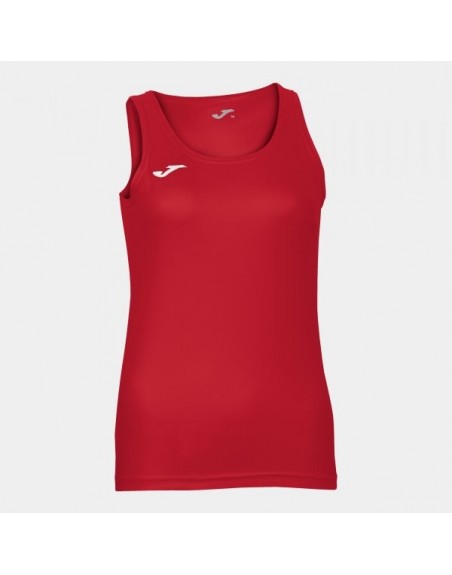 DIANA SLEEVELESS WOMEN SHIRT RED