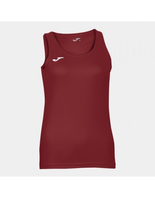 DIANA SLEEVELESS WOMEN SHIRT BURGUNDY