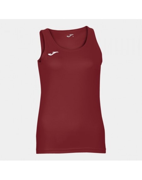 DIANA SLEEVELESS WOMEN SHIRT BURGUNDY