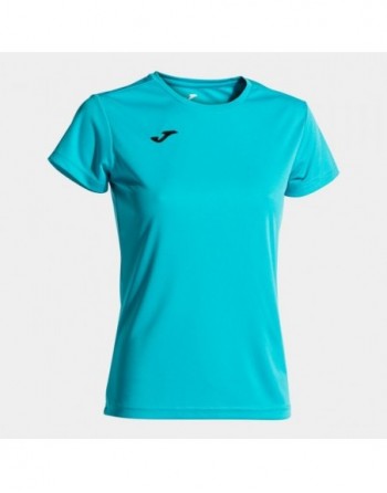 COMBI WOMAN SHORT SLEEVE T-SHIRT FLUOR TURQUOISE