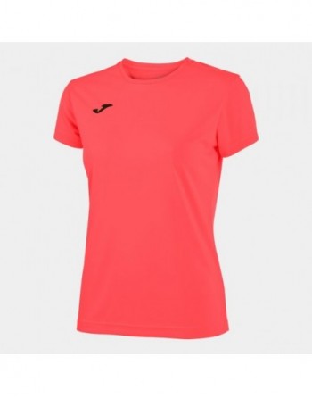 COMBI WOMAN SHIRT CORAL FLUOR S/S