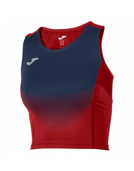 TOP ELITE VI ROJO-MARINO MUJER