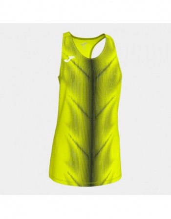 OLIMPIA T-SHIRT F.YELLOW-BLACK SLEEVELESS WOMAN