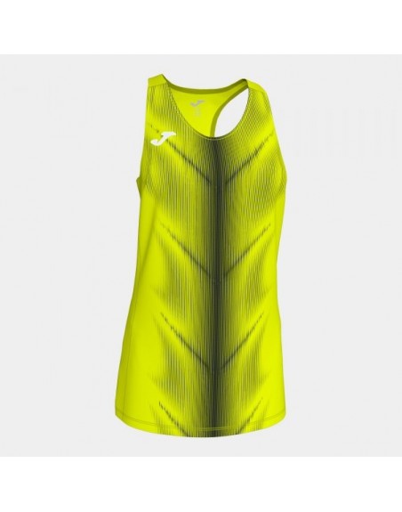 OLIMPIA T-SHIRT F.YELLOW-BLACK SLEEVELESS WOMAN