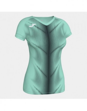 OLIMPIA T-SHIRT GREEN-BLACK S/S WOMAN