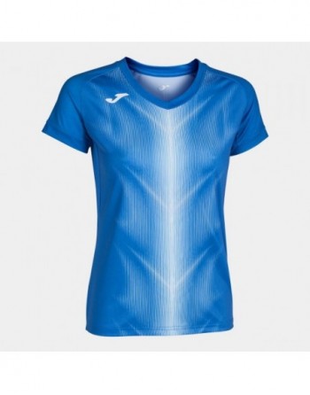 OLIMPIA T-SHIRT ROYAL-WHITE S/S WOMAN
