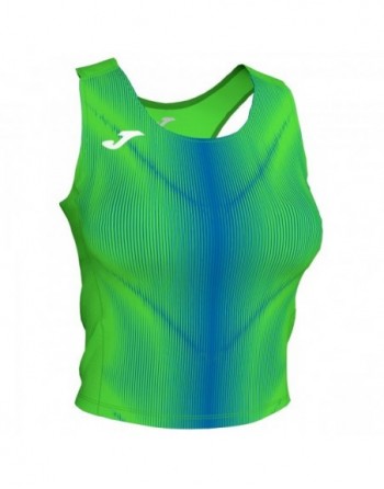 OLIMPIA TOP FLUOR GREEN-ROYAL