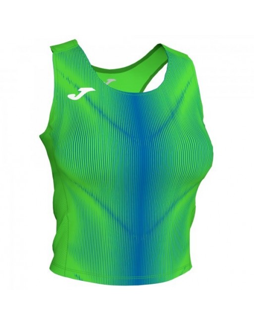 OLIMPIA TOP FLUOR GREEN-ROYAL