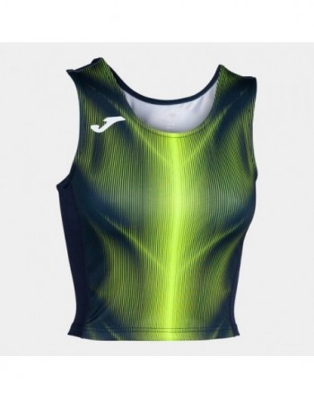 OLIMPIA TOP DARK NAVY-FLUOR YELLOW