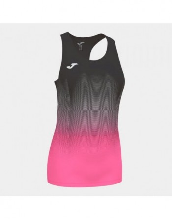 ELITE VII TANK TOP BLACK-FLUOR PINK-WHITE