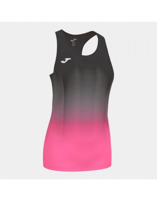 ELITE VII TANK TOP BLACK-FLUOR PINK-WHITE