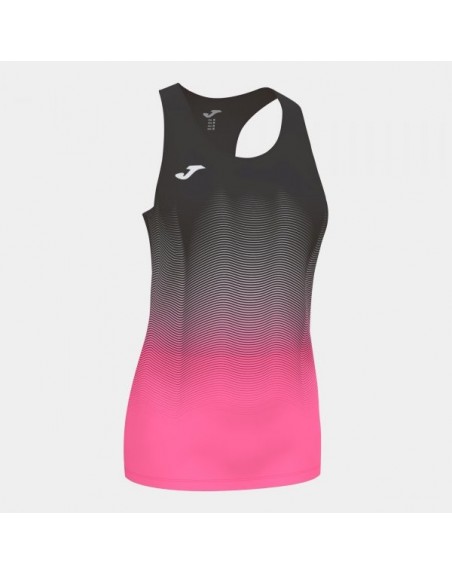 ELITE VII TANK TOP BLACK-FLUOR PINK-WHITE