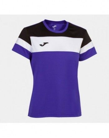 CREW IV T-SHIRT PURPLE-BLACK S/S