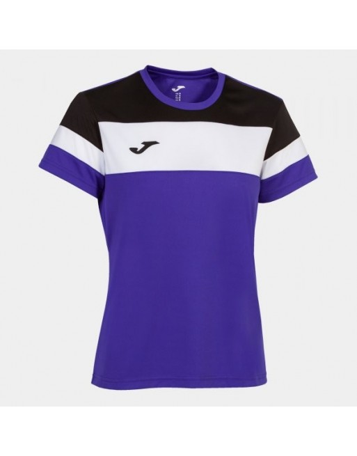 CREW IV T-SHIRT PURPLE-BLACK S/S