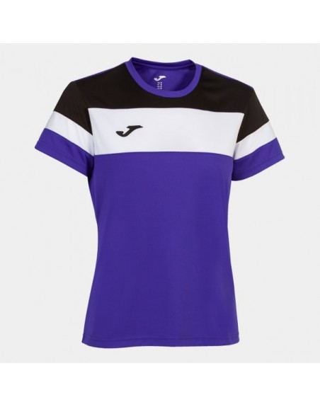 CREW IV T-SHIRT PURPLE-BLACK S/S