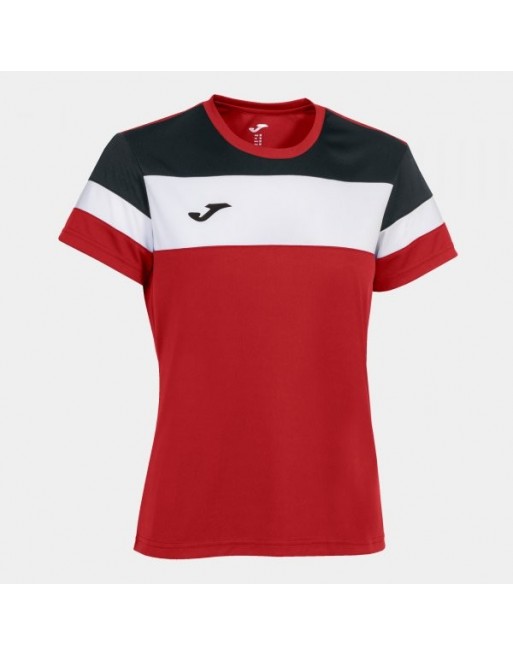 CREW IV T-SHIRT RED-BLACK S/S