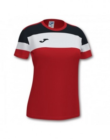 CREW IV COTTON T-SHIRT RED-BLACK S/S