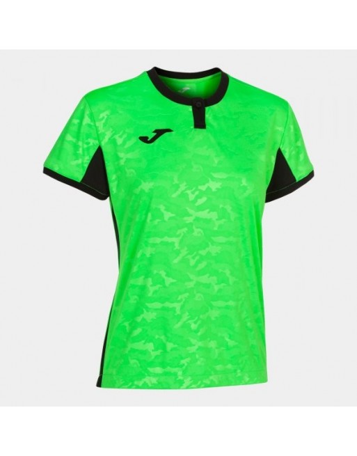 TOLETUM II T-SHIRT FLUOR GREEN-BLACK S/S