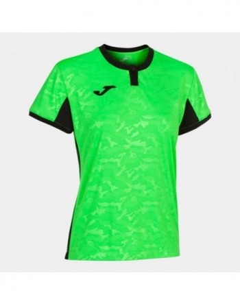 TOLETUM II T-SHIRT FLUOR GREEN-BLACK S/S