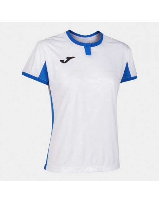 TOLETUM II T-SHIRT WHITE-ROYAL S/S