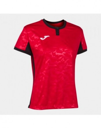 TOLETUM II T-SHIRT RED-BLACK S/S