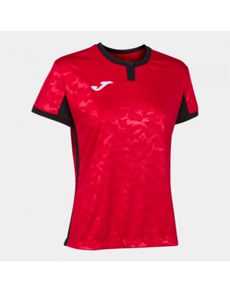 TOLETUM II T-SHIRT RED-BLACK S/S