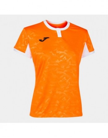 TOLETUM II T-SHIRT ORANGE-WHITE S/S