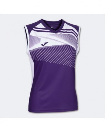 SUPERNOVA II T-SHIRT PURPLE-WHITE SLEEVELESS