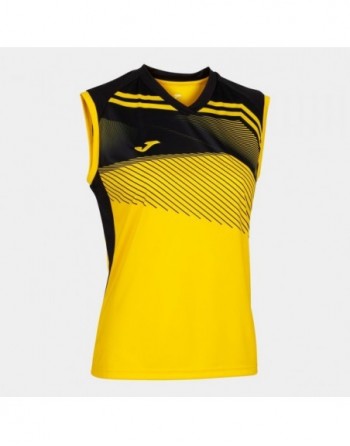 SUPERNOVA II T-SHIRT YELLOW-BLACK SLEEVELESS