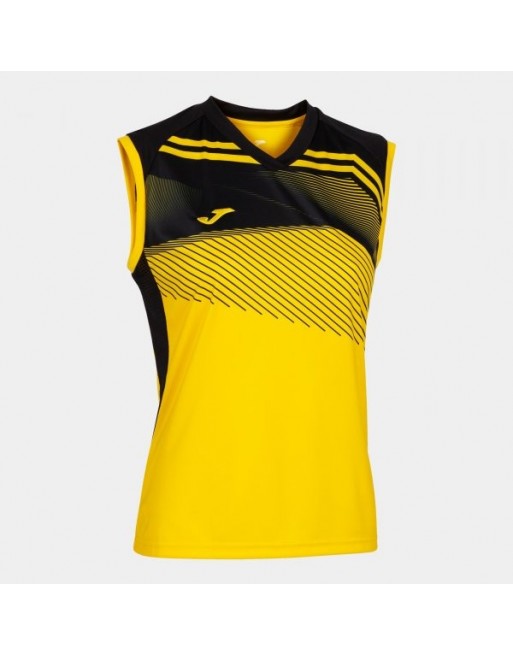SUPERNOVA II T-SHIRT YELLOW-BLACK SLEEVELESS