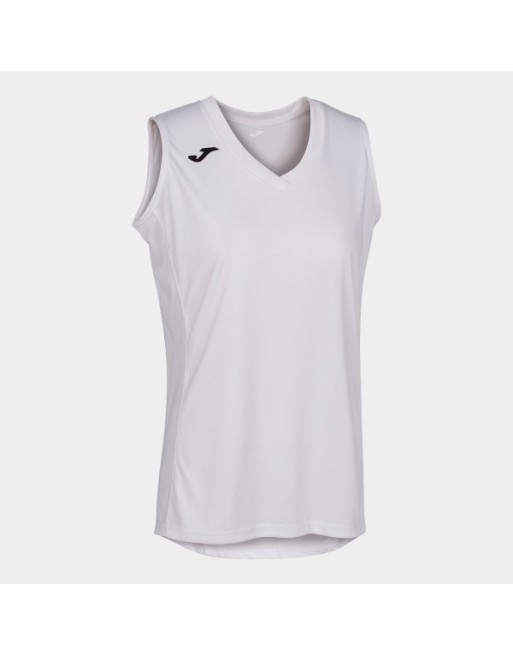 CANCHA III T-SHIRT WHITE SLEEVELESS