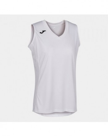CANCHA III T-SHIRT WHITE SLEEVELESS