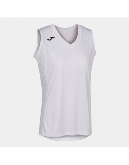 CANCHA III T-SHIRT WHITE SLEEVELESS