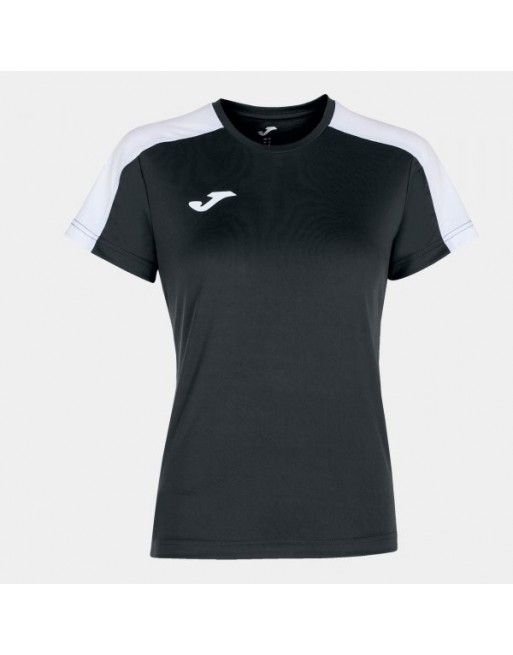 ACADEMY T-SHIRT BLACK-WHITE S/S