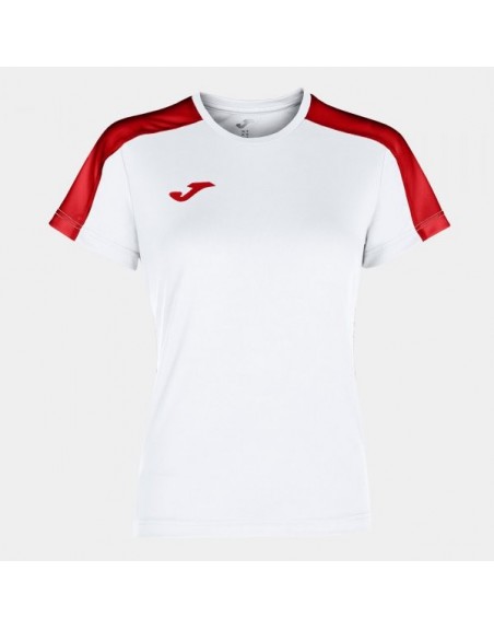 ACADEMY SHORT SLEEVE T-SHIRT WHITE RED
