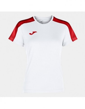 ACADEMY SHORT SLEEVE T-SHIRT WHITE RED
