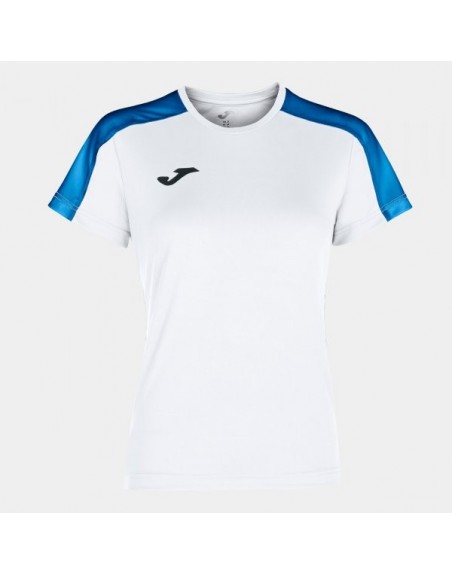 ACADEMY T-SHIRT WHITE-ROYAL S/S