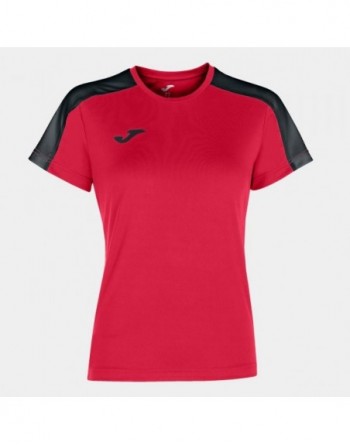 ACADEMY SHORT SLEEVE T-SHIRT RED BLACK