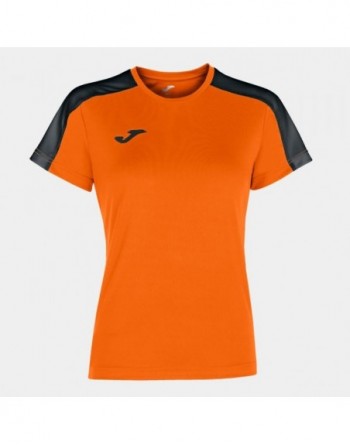 ACADEMY T-SHIRT ORANGE-BLACK S/S