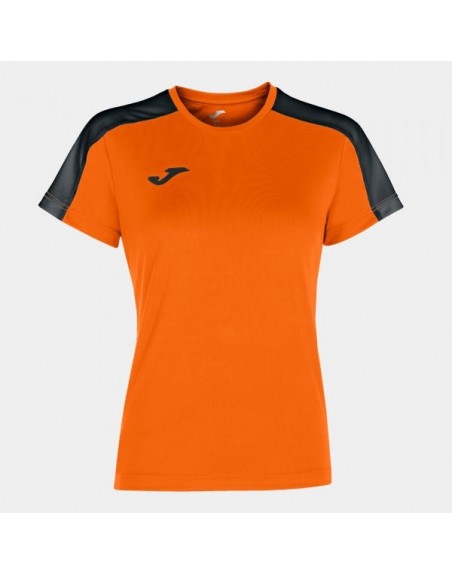 ACADEMY T-SHIRT ORANGE-BLACK S/S