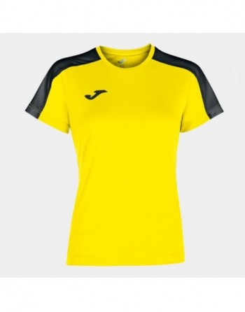 ACADEMY T-SHIRT YELLOW-BLACK S/S
